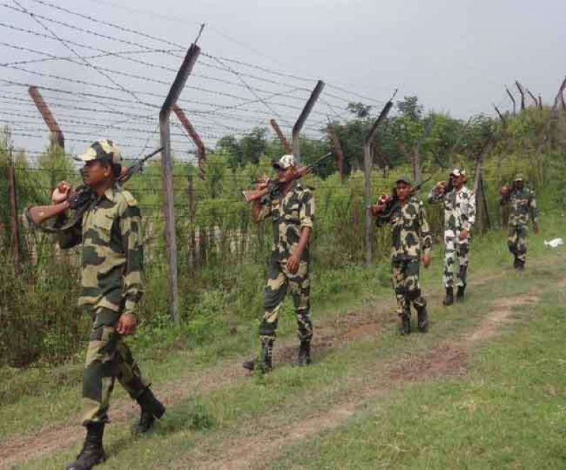 Pakistan Firing Chakri Post BSF Gurdaspur