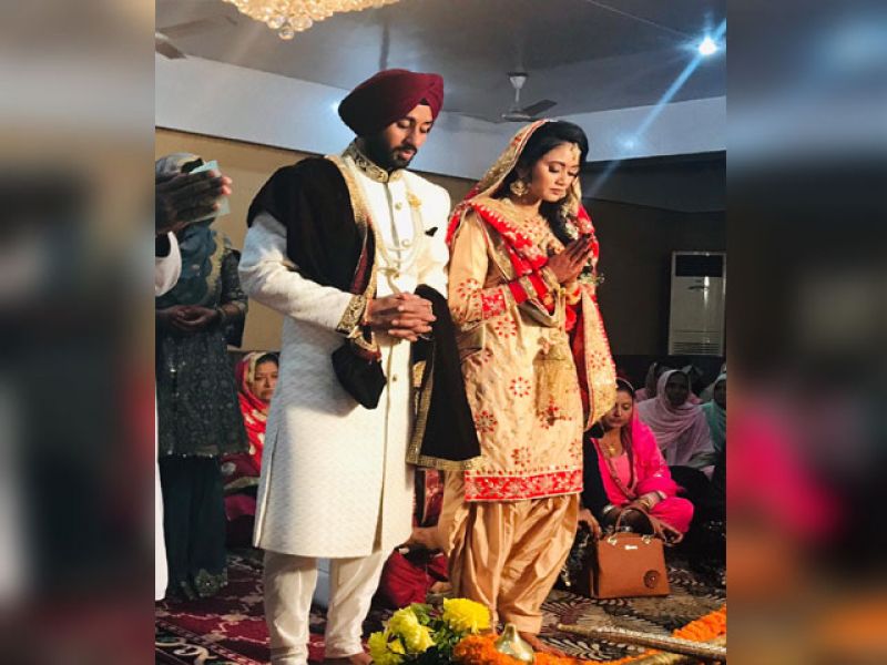 Indian Hockey captain Manpreet Singh marries Illi Siddique in Jalandhar Indian Hockey captain Manpreet Singh marries Illi Siddique in Jalandhar
