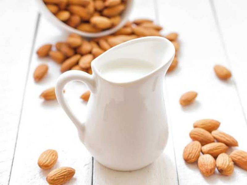 Drink almond tea  Drink almond tea