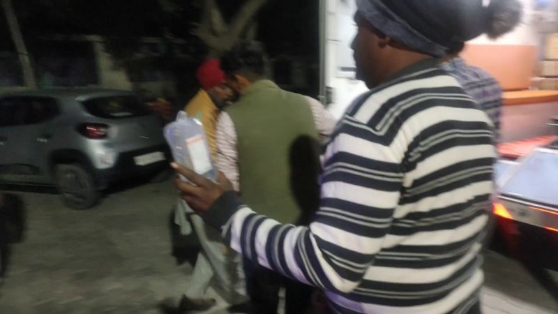 Terrible road accident on Nabha Bhavanigarh Road