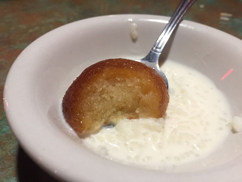 Rice gulab jamun