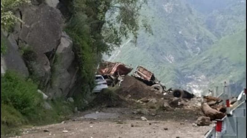 Himachal Pradesh's Kinnaur landslide Himachal Pradesh's Kinnaur landslide
