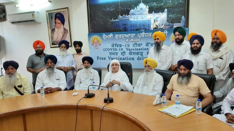 Free Corona Vaccine Camp at Takht Sri Kesgarh Sahib