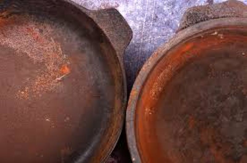 This is how to clean rust from iron utensils This is how to clean rust from iron utensils