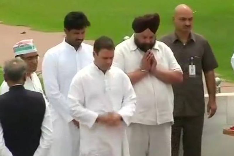 controversy at rajghat after reaching sajjan and tytlor