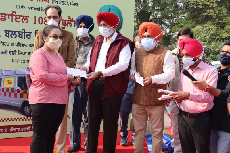Balbir Sidhu hands over appointment letters to 35 Medical Officers (Dental)