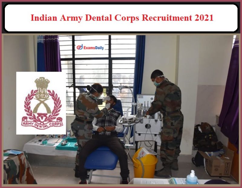 Indian Army Dental Corps 