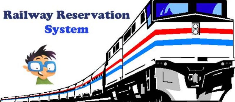 online railway reservation