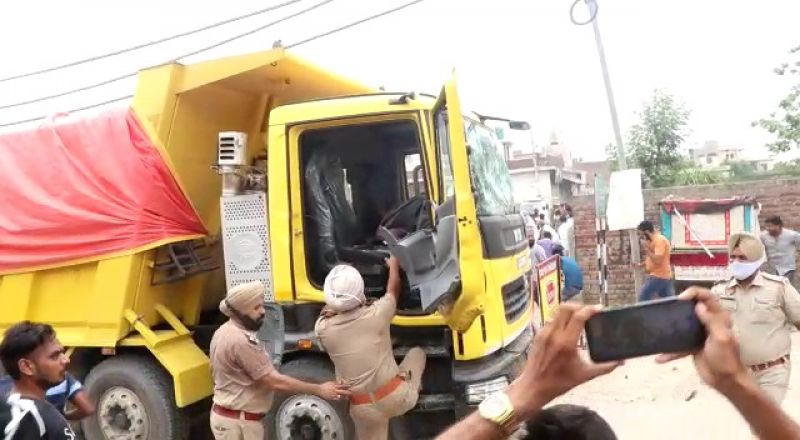 24-year-old youth crushed by tipper