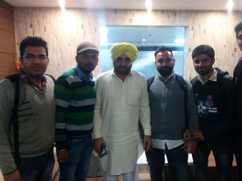 A delegation of Sarva Shiksha Abhiyan office bearers met CM Bhagwant Mann regarding their legitimate demands