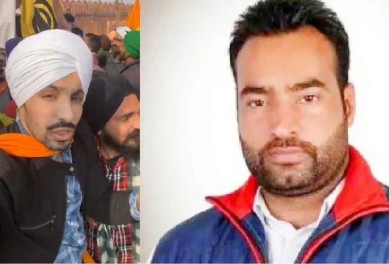 Lakha Sidhana and Deep Sidhu