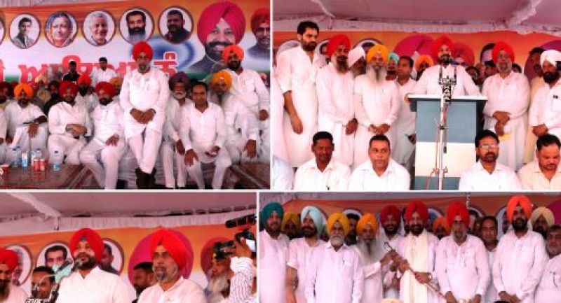 ਛਪਾਰ ਮੇਲੇ 'ਚ ਕਾਂਗਰਸ ਦੀ ਰਾਜਸੀ ਕਾਨਫ਼ਰੰਸ ਨੂੰ ਸੰਬੋਧਨ ਕਰਦੇ ਰਵਨੀਤ ਸਿੰਘ ਬਿੱਟੂ।