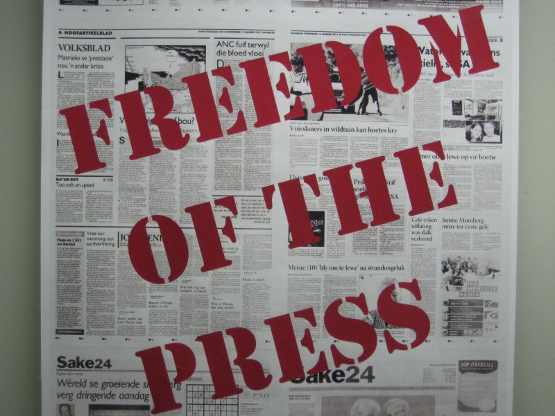 Freedom of press
