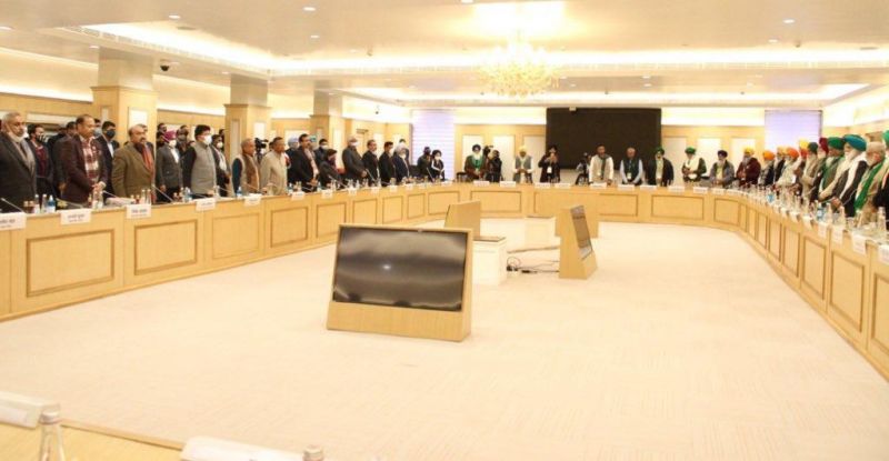 Farmer's Meeting with Central Government 