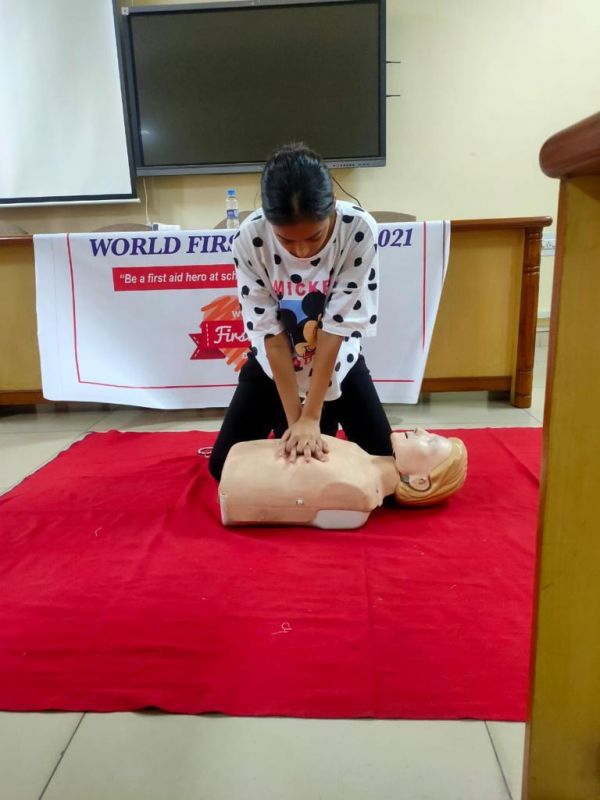 SGGS College and Red Cross Society Organizes 4 Day First Aid Training Course SGGS College and Red Cross Society Organizes 4 Day First Aid Training Course