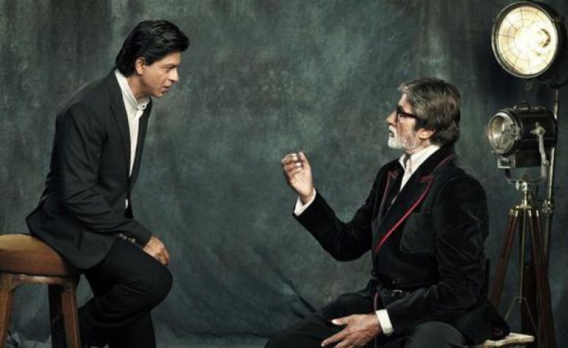 Amitabh and Shahrukh