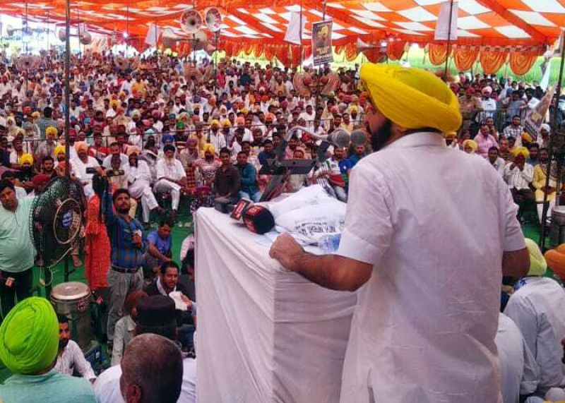 Bhagwant Mann At Chhapar Fair