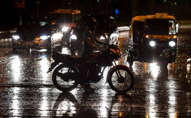 Rain in Chandigarh