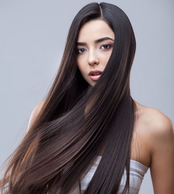 silky hair
