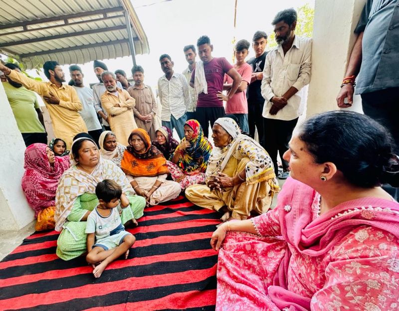 Jai Inder Kaur started drug awareness campaign from Muradpur village of Samana