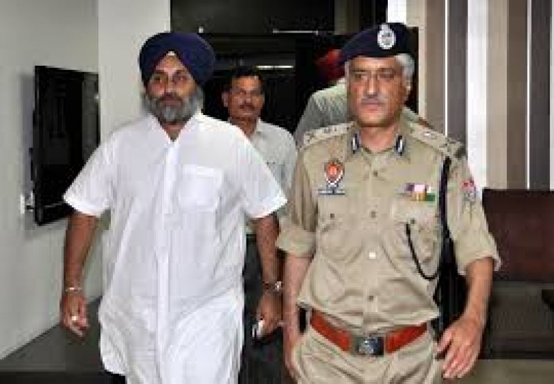 Sukhbir singh badal and sumedh saini