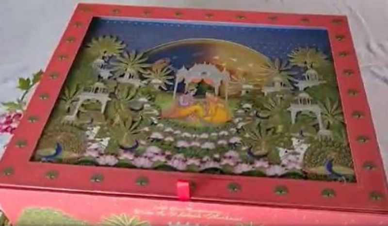 Akash Ambani Wedding Card 