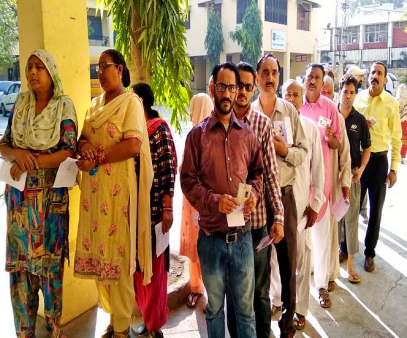 Punjab By-Election 2019 : Voting on 4 Assembly seats 
