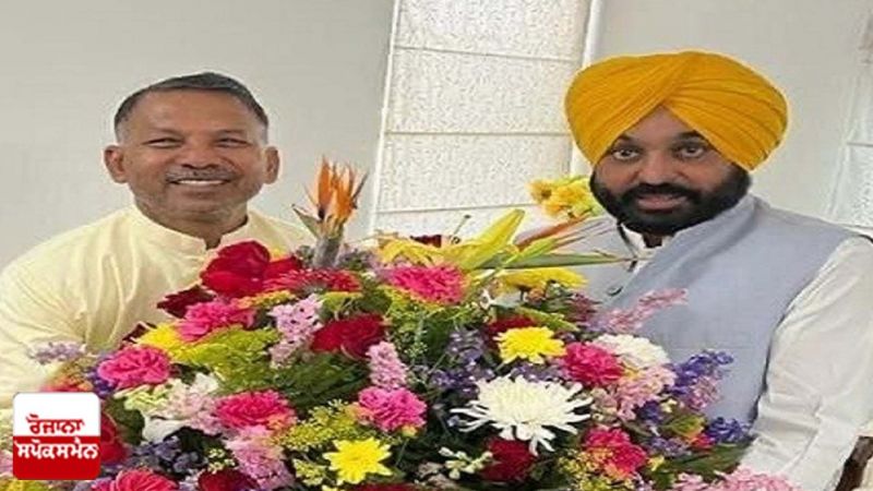 Padma Shri Rajinder Gupta meets CM Bhagwant Mann