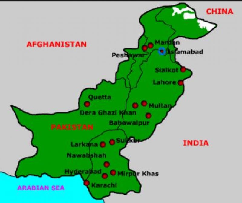  Pakistan Map
