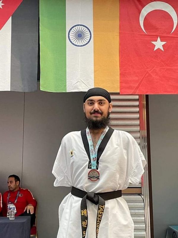 Chandeep Singh won Silver medal at 9th Para World Taekwondo Championships Chandeep Singh won Silver medal at 9th Para World Taekwondo Championships