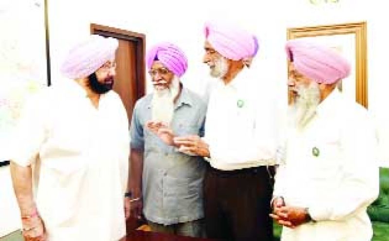 Caption Amarinder Singh 