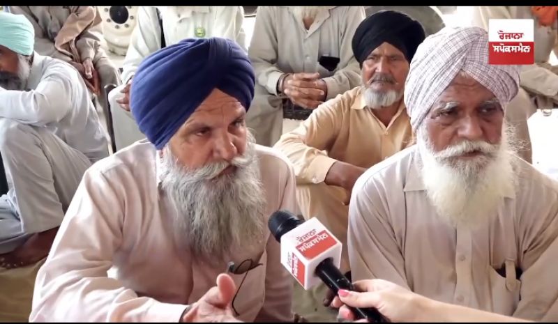 Spokesman di sath at village Badrukhan