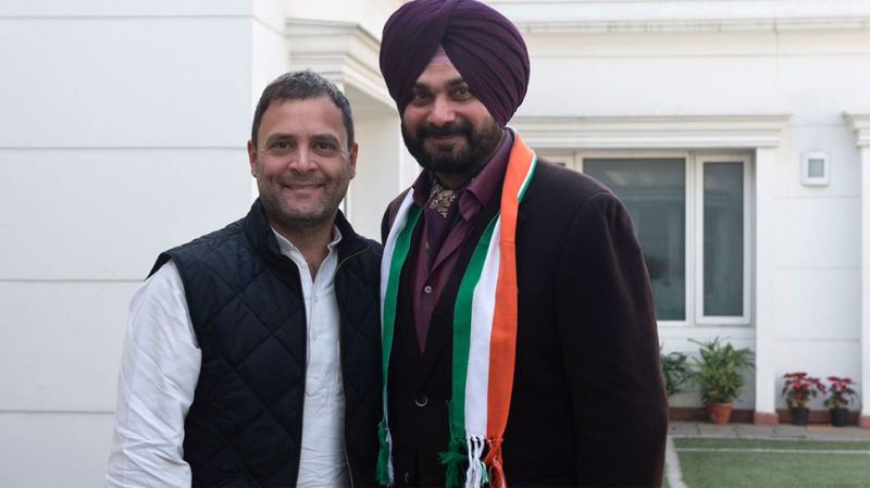 navjot singh sidhu met rahul gandhi