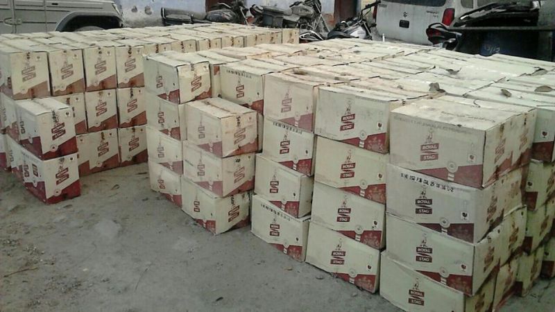 from Moga district 124 Illegal alcohol recovered