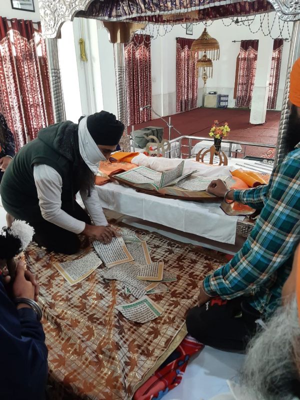 Disrespect Of Guru Granth Sahib Ji Again In Village Devinagar