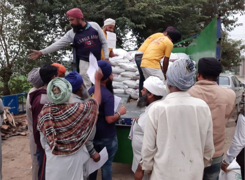 Sikh Institutions Help of Poor Farmer