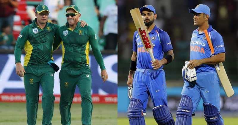 South Africa Vs India Team
