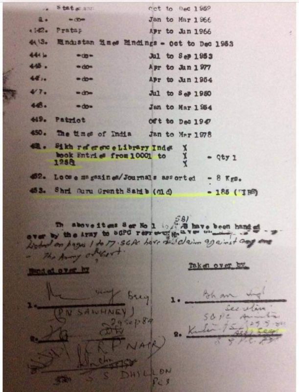 Sikh Reference Library Data