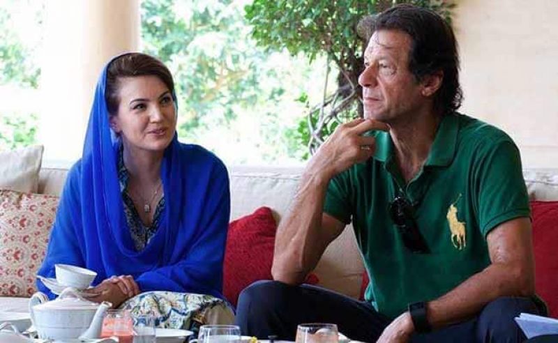 Imran Khan with Reham