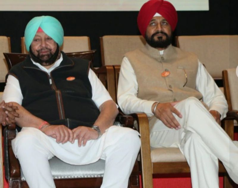 captain Amarinder Singh, Charanjeet Channi