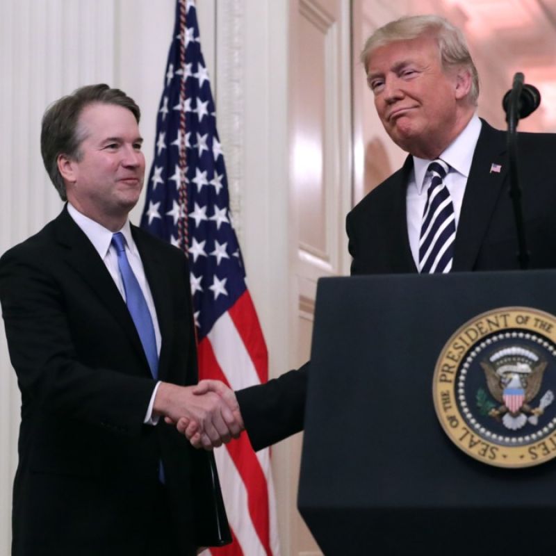 Judge Brett Kavanaugh and Trump