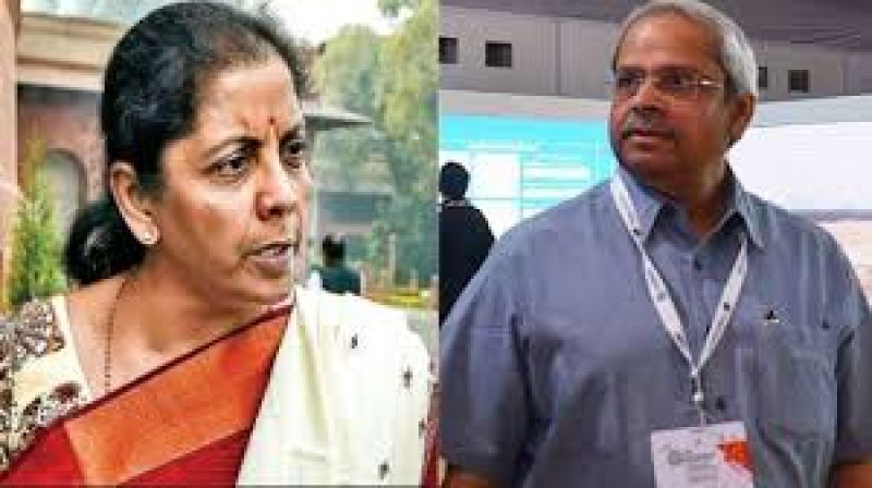 Nirmala Sitharaman and Parakala Prabhakar  Nirmala Sitharaman and Parakala Prabhakar