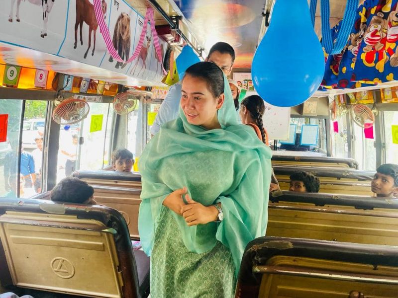 The Sangrur administration launched the first of its kind school on wheels program 'Gyan Kiran Di Chhoh' in Punjab.