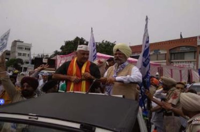 Road show of Manish Sisodia