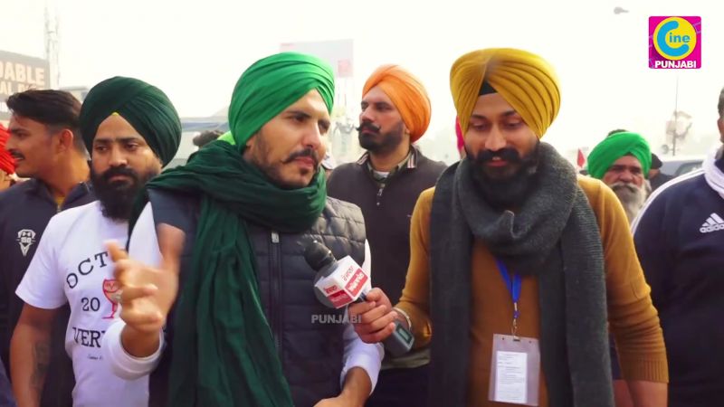 Jass Bajwa at kundli border 