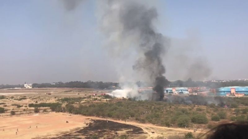HAL Bangalore Aircraft crashes