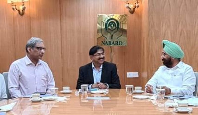 Punjab seeks Rs. 1000 crore from NABARD for giving fillip to Cooperative institutions