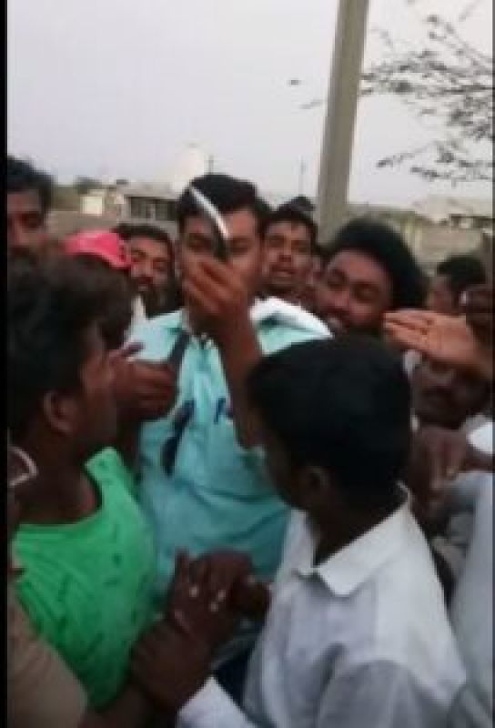 Sikh youth badly beaten in Karnataka Sikh youth badly beaten in Karnataka