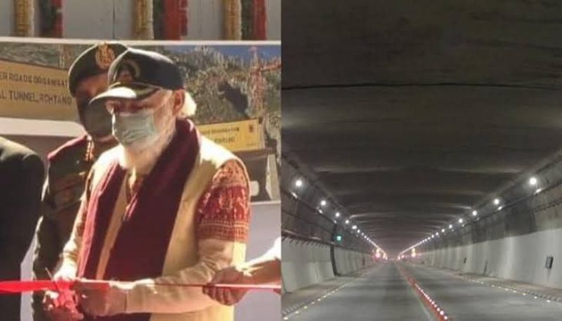 Atal Tunnel inauguration By PM Narendra Modi