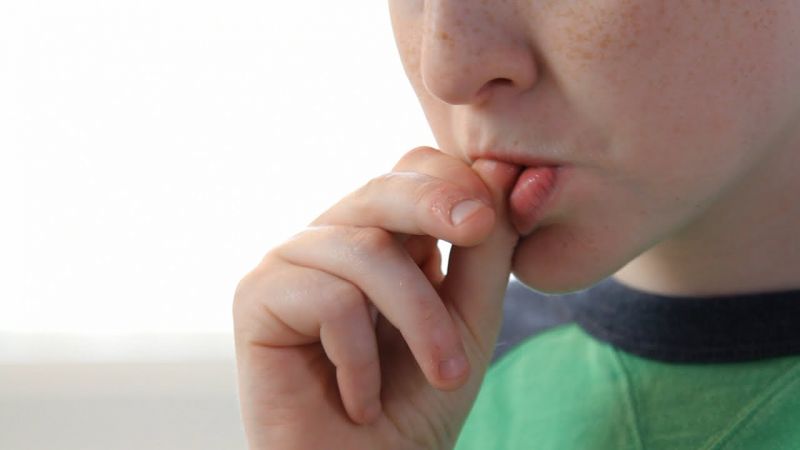 If your child also has a habit of biting their nails, follow these tips